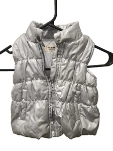 Buffalo by David Bitton Girls Metallic Silver Vest. Versatile and stylish - Picture 1 of 4