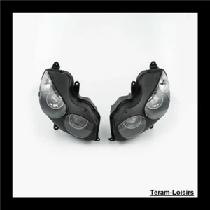 Optique de Phare Feu Avant pour Kawasaki ZX 14 R / ZZR 1400 de 2006 à 2011 NEUF - Photo 1/8