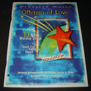 Touching the Father's Heart OFFERING OF LOVE Song Book -Vineyard Music - Picture 1 of 4
