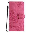 Phone Cover for Huawei 50 70 Solid Color Butterfly PU Leather Flip Wallet Case