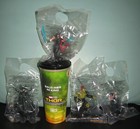 THOR 3 mit 4 Topper / Figuren  SET KINO TRINK BECHER CINEMA MOVIE CUP – MARVEL