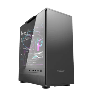 PcCooler Master IE200 extended ATX windowed side panel TG Gaming Full Tower Case - Image 1 of 4