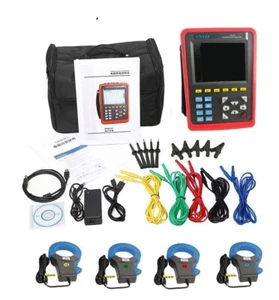 3 Phase Power Quality Analyzer Power Energy Monitor with 4 Current Clamp Sensor - Picture 1 of 18