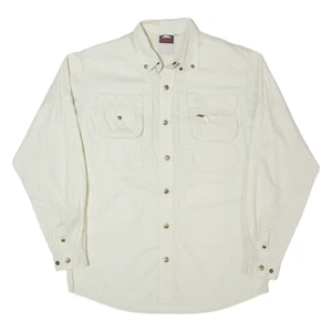 Camisa MCKINLEY Forrada de Malla Exterior Niños Lisa Crema Manga Larga L - Imagen 1 de 6