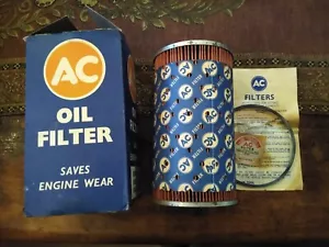 OIL FILTER - FITS: HUMBER SUPER SNIPE MK4 & COMMER KARRIER & LAND ROVER SERIES 2 - Picture 1 of 4