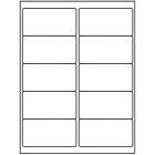 10000 Blank Plain Address Label 4x2" / 10 per page 1000 Sheets Self Adhesive