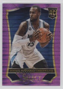 2013-14 Panini Select Purple Prizm /99 Shabazz Muhammad #183 Rookie RC