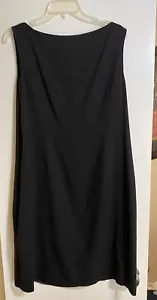 Great “Little Black Dress” By Valerie Stevens Silk! Size 12- - Picture 1 of 3