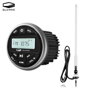 Boot Radio Wasserdichte Audio Stereo Bluetooth mit FM/AM Marine Antenne - Bild 1 von 12