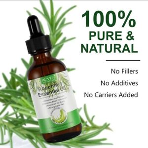 Rosemary Essential Oil - Hair Growth Skin Care Treatment - 100% Natural - 60ml