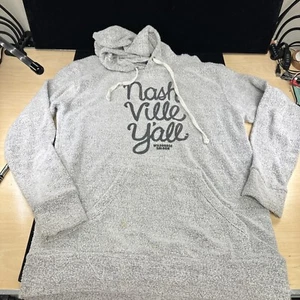 Wildhorse Saloon Nash Ville Y’all Terry Grey Hoodie Size S - Picture 1 of 11