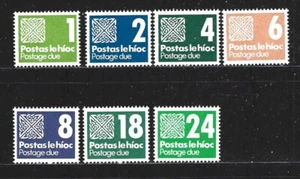 IRELAND – 1985 – POSTAGE DUE ISSUES – 7 DIFFERENT - MNH - Picture 1 of 2