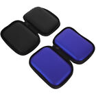  2 Pcs Travel Storage Box Cable Bag Data Case Earphone Carrying