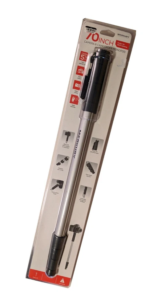 Merkury Innovations 70 Inch Camera and Camcorder Monopod - Image 1 of 4