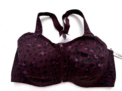 Victoria's Secret Nwt Knockout Front Close Underwire Leopard Sport Sports Bra - Image 1 of 3