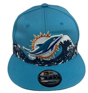 Miami Dolphins New Era 9 Fifty NFL Cloud Icon Hat - Picture 1 of 12