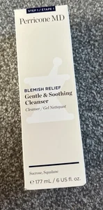 Perricone MD Blemish Relief Gentle & Soothing Cleanser 177ml Full Size Sealed - Picture 1 of 2