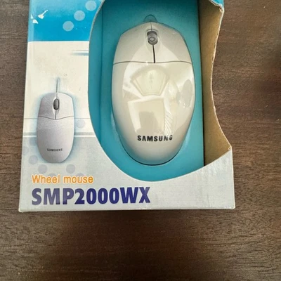 NIB Samsung Wheel Mouse SMP2000WX Windows 98/ME/2000 Korean Wired Y2K NEW in Box - Image 1 of 4