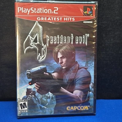 Resident Evil 4 (PlayStation 2, 2005) PS2 NEW SEALED GREATEST HITS - Image 1 of 2