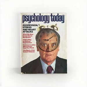 Vintage Psychology Today Magazin Dezember 1976 Aggression Stress Herzinfarkte - Bild 1 von 4