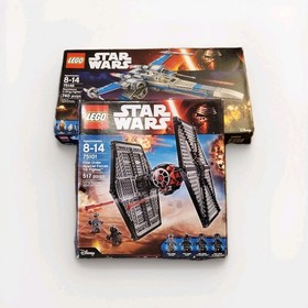 LEGO STAR WARS: First Order Tie Fighter 75101 & Resistance X-Wing Fighter 75149