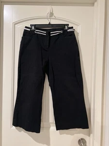 Philosophy Republic Mujer Azul Culottes Recortados Rayas Cinturones Pierna Ancha Algodón - Imagen 1 de 11