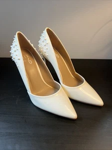 Mix No 6 Dolinda White Patent 7M White Weeding - Picture 1 of 9