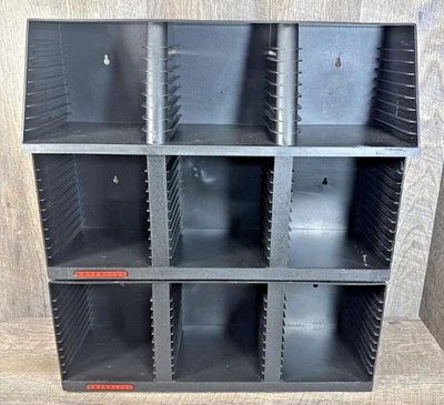 Vtg LASERLINE CD Storage Rack Set (3) of Organizers 99 CDs Capacity - Adjustable - Image 1 of 4