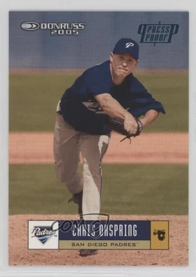 2005 Donruss Blue Press Proof /100 Chris Oxspring #311 - Image 1 of 2