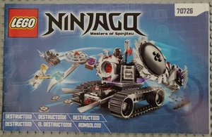 Lego Ninjago 70726 Destructoid Vollständig / gebraucht mit Figuren & BA - Bild 1 von 8