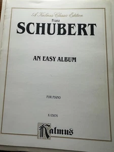 An Easy Album Franz Schubert for Piano - Picture 1 of 2