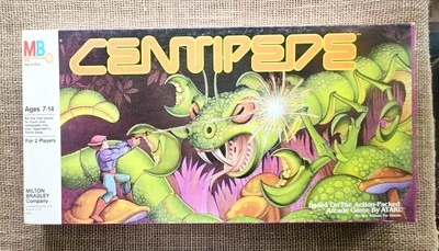 Juego de mesa vintage 1983 Milton Bradley Ciempiés Seta Atari Foto 1 de 4
