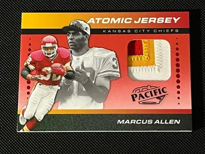 2024 Panini Encore Marcus Allen Pacific Atomic Jersey Tricolor Patch /75 Chiefs - Image 1 of 2