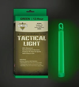 Tac Shield Tactical Light Stick 12 Stunden 6" grün 10er-Packung - 03086G - Bild 1 von 1
