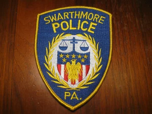 SWARTHMORE PENNSYLVANIA POLICE PATCH (VERSION ONE) - Bild 1 von 1