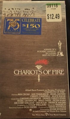 Chariots of Fire (VHS Tape, 1981) Factory Sealed New Watermark Warner Home Video - Image 1 of 3