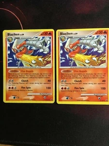 Rare Pokemon Card Platinum Set 2009 WOTC Blaziken 3/127 Holo MINT - Bild 1 von 2