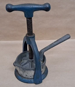 EXPRIMIDOR DE HIERRO MARCA ELMA SIGLO XIX - Imagen 1 de 7