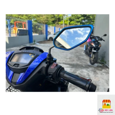 3X-SIDE MIRROR CHROME YAMAHA HONDA MODENAS SYM Foto 1 de 4