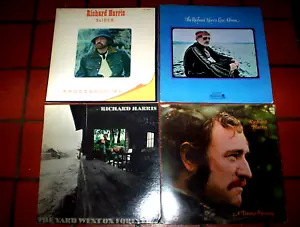 RICHARD HARRIS ( 4 ) LP lot: THE YARD / LOVE ALBUM / SLIDES / TRAMP SHINING vg++ - Picture 1 of 1