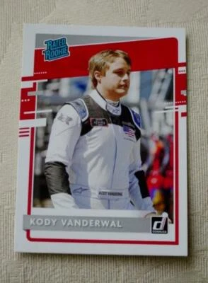 2021 Panini Donruss Racing - Kody Vanderwal #30 - NASCAR (MINT) Rated Rookie - Image 1 of 2