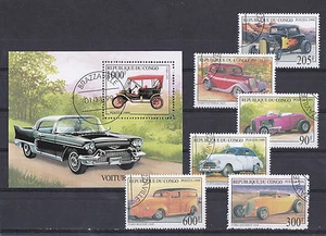 Q1004 - Congo 1999 - Set + Block - Auto's / Cars / Automobile - Picture 1 of 1