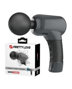 Pistola Massaggio Pretty Love Super Power - Massaggiatore a Percussioni Portatile Ricaricabile - Foto 1 di 6