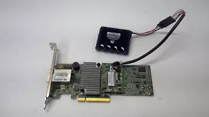 LSI LSI00438 MegaRAID SAS 9380-8e 8-Port 12Gb PCIe 3.0 w/BATTERY High Profile - Picture 1 of 3