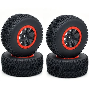 RC Gummireifen 1/10 Short Course Truck Wheel für ARRMA SENTON Traxxas Slash Car - Bild 1 von 8