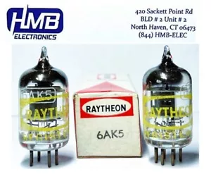 RAYTHEON 6AK5 VACUUM TUBE - Picture 1 of 1