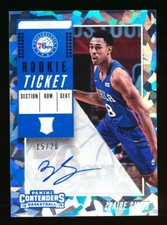 2018-19 CONTENDERS ZHAIRE SMITH RC VARIATION CRACKED ICE AUTO ROOKIE TICKET #/20