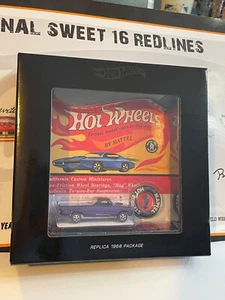 Hot Wheels RLC original 16 replica Custom Fleetside, sealed in box - Picture 1 of 5