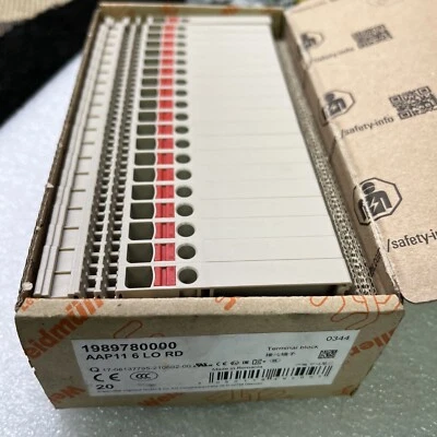 BOX OF 20 Weidmüller 1989780000 - Image 1 of 4