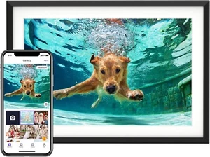 EUPHRO 10.1'' Digital Picture Frame with 32GB Storage 1280X80 IPS Touch WIFI APP - Picture 1 of 6